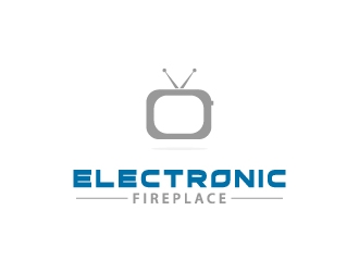 Electronic Fireplace logo design by MUSANG