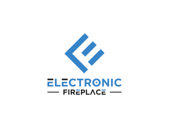 Electronic Fireplace logo design by haidar