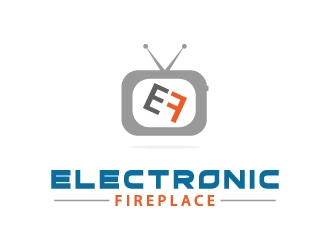 Electronic Fireplace logo design by MUSANG