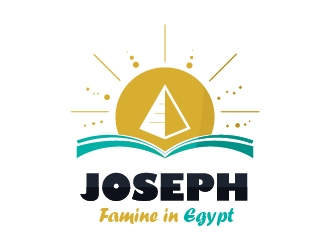 Joseph: Famine in Egypt logo design by BeezlyDesigns