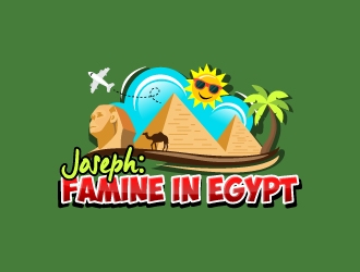 Joseph: Famine in Egypt logo design by Suvendu