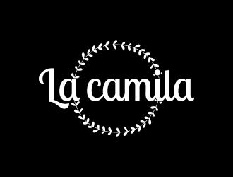 La camila logo design by BlessedArt