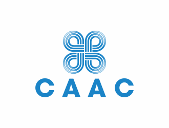 CAAC logo design by perspective
