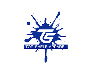 Top Shelf Apparel logo design by 3Dlogos