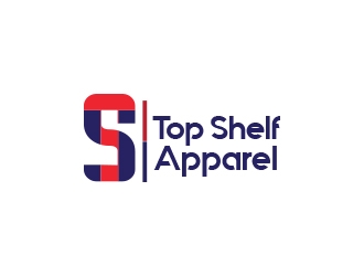 Top Shelf Apparel logo design by heba