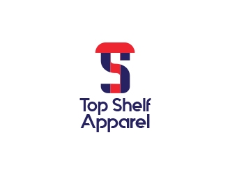 Top Shelf Apparel logo design by heba