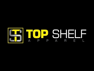Top Shelf Apparel logo design by mykrograma