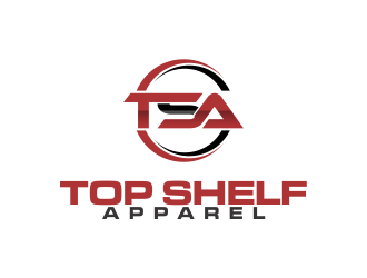 Top Shelf Apparel logo design by oke2angconcept