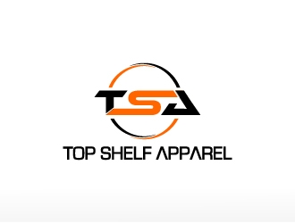 Top Shelf Apparel logo design by dzakyfauzan