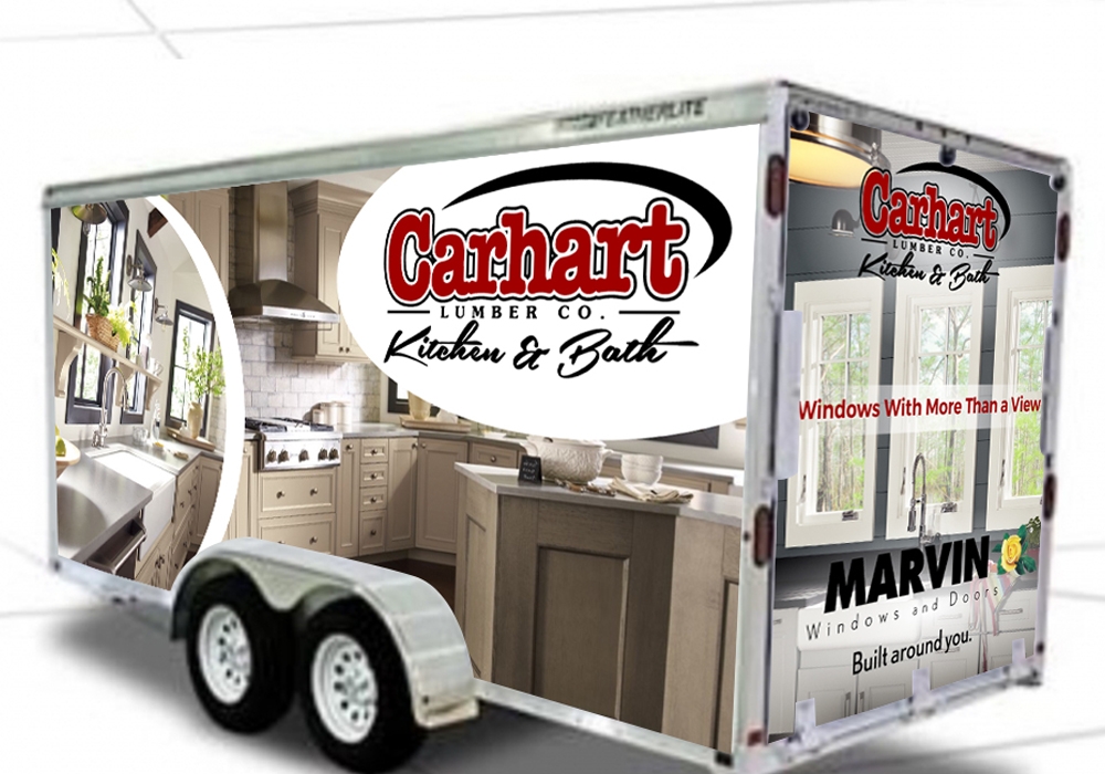Carhart Lumber Co. - Need to add Kitchen & Bath to the original logo logo design by Gelotine