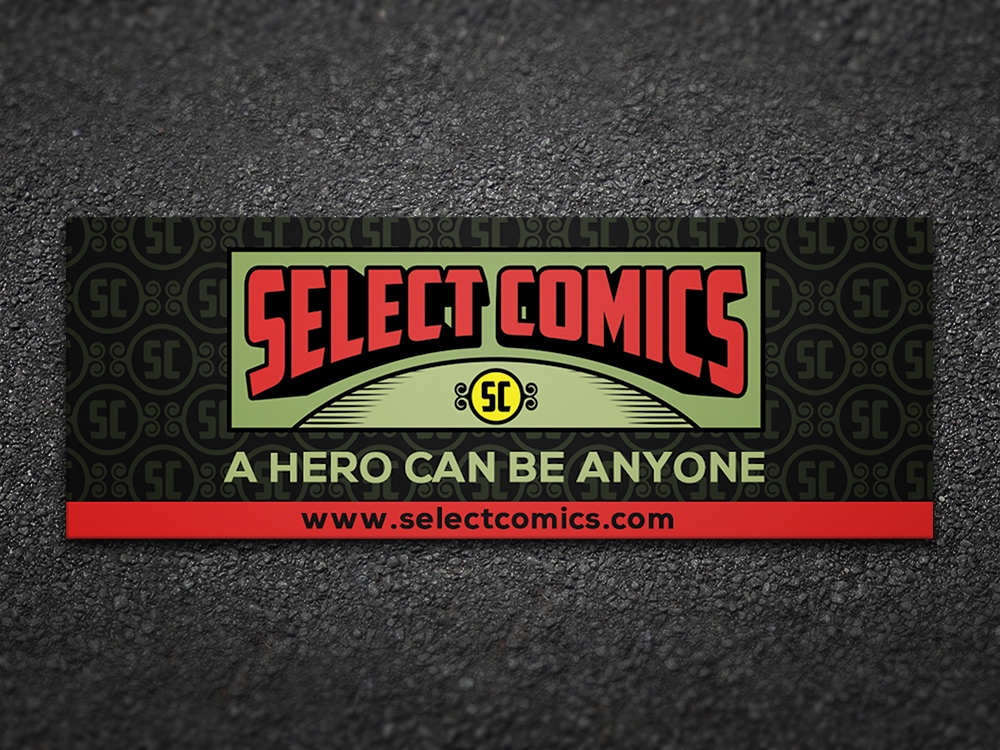 Select Comics logo design by aamir