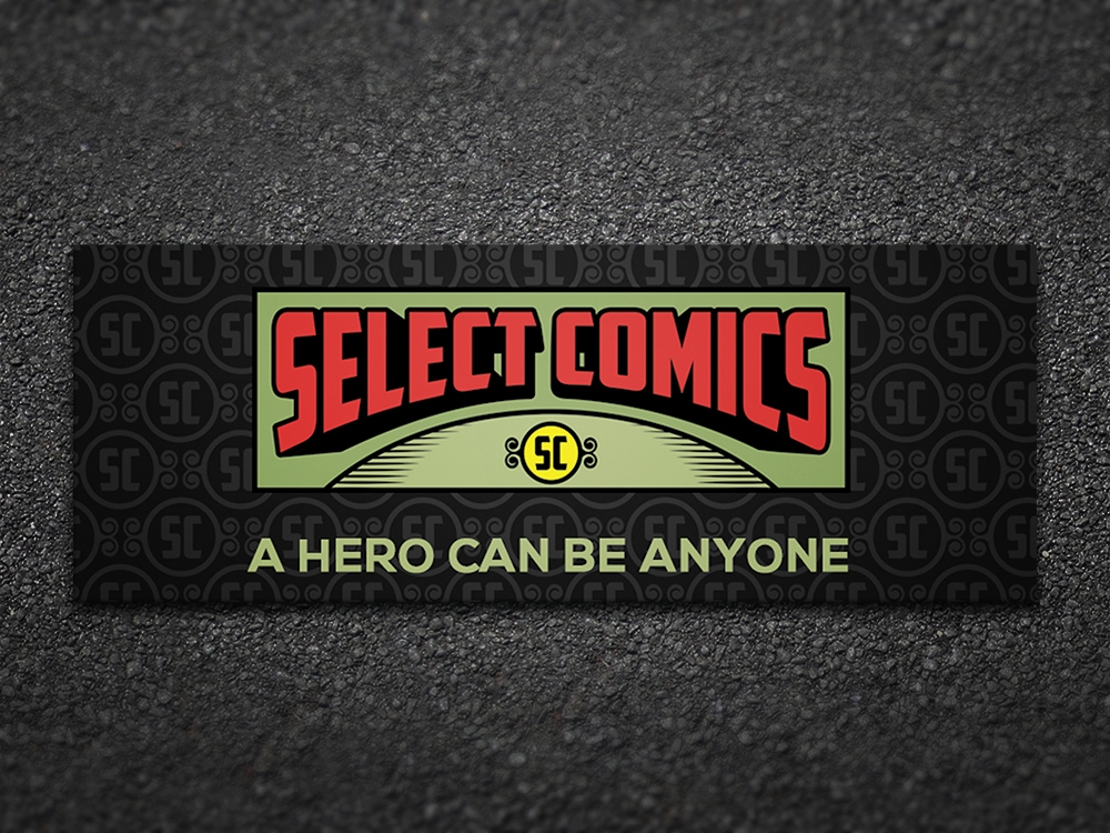Select Comics logo design by aamir