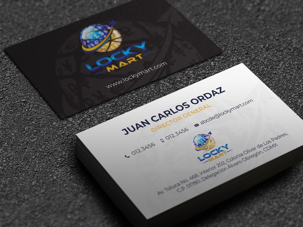 LOCKY MART (SA DE CV) logo design by KHAI