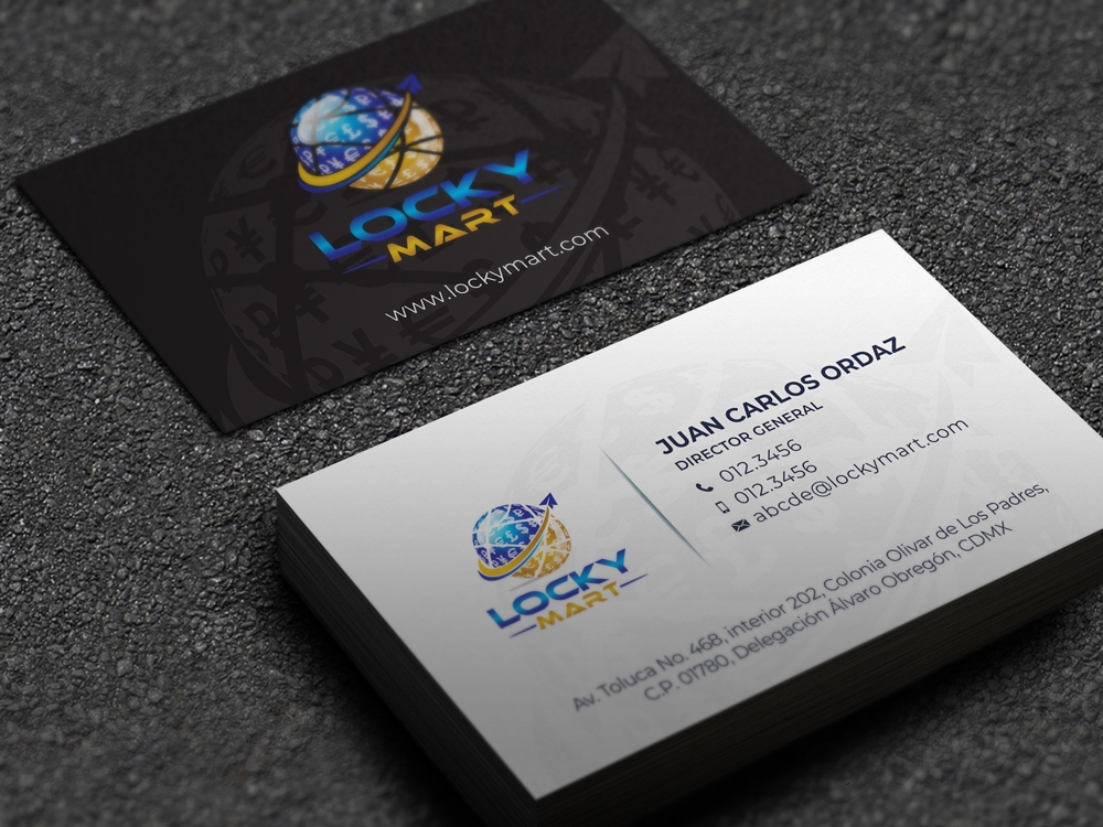 LOCKY MART (SA DE CV) logo design by KHAI