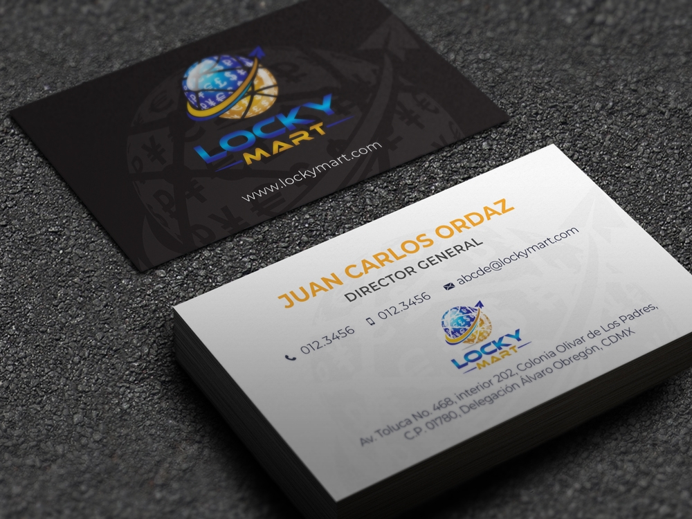 LOCKY MART (SA DE CV) logo design by KHAI