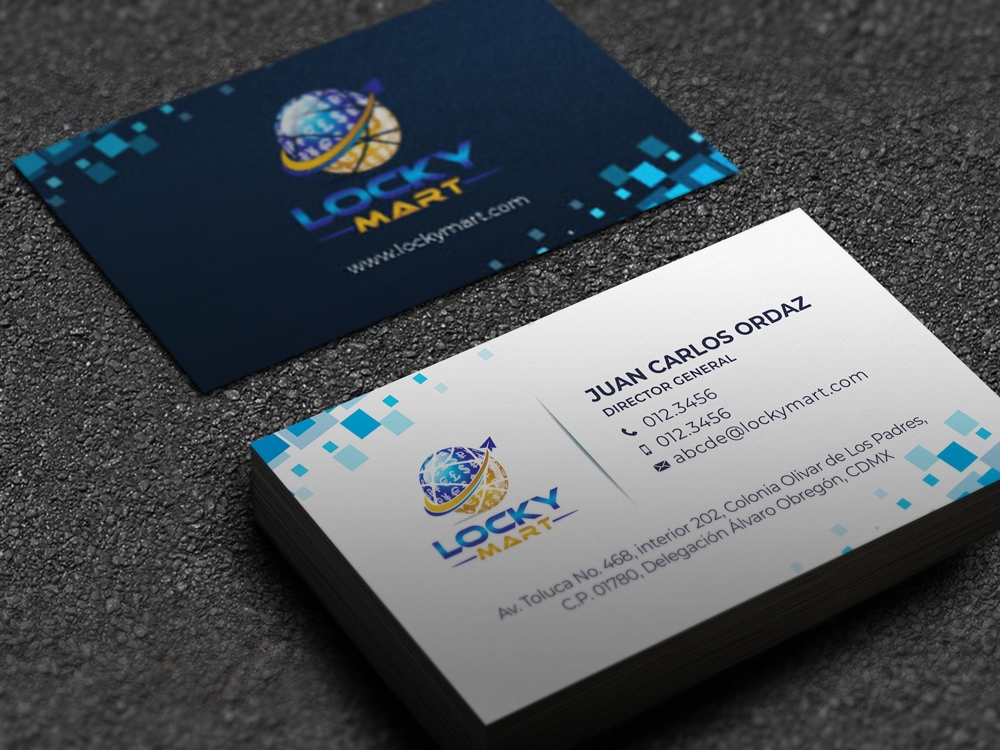 LOCKY MART (SA DE CV) logo design by KHAI