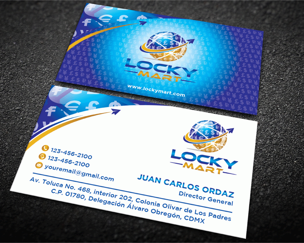 LOCKY MART (SA DE CV) logo design by Boomstudioz