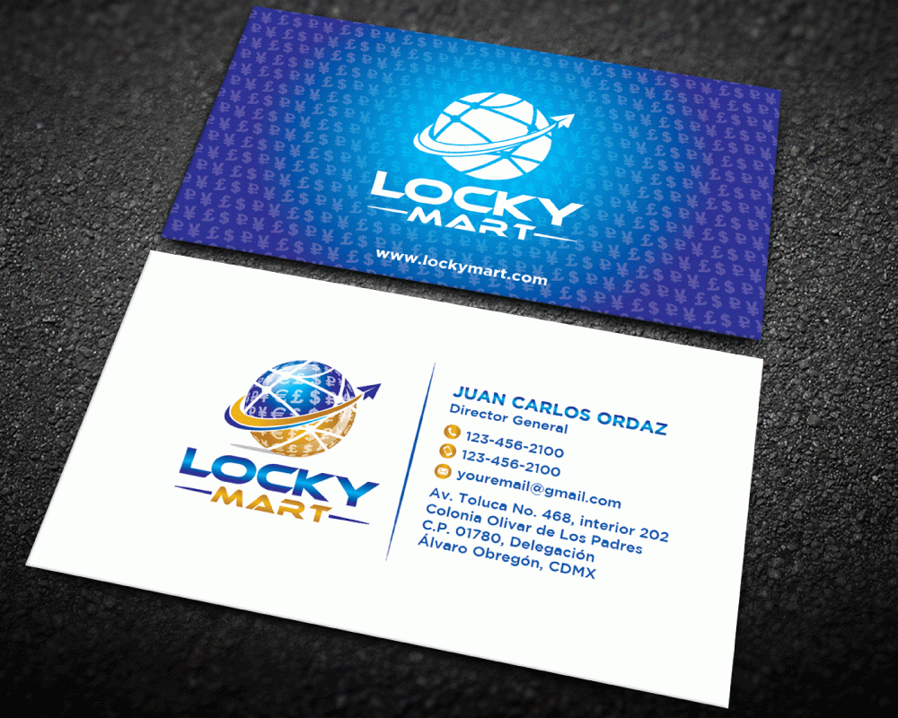 LOCKY MART (SA DE CV) logo design by Boomstudioz