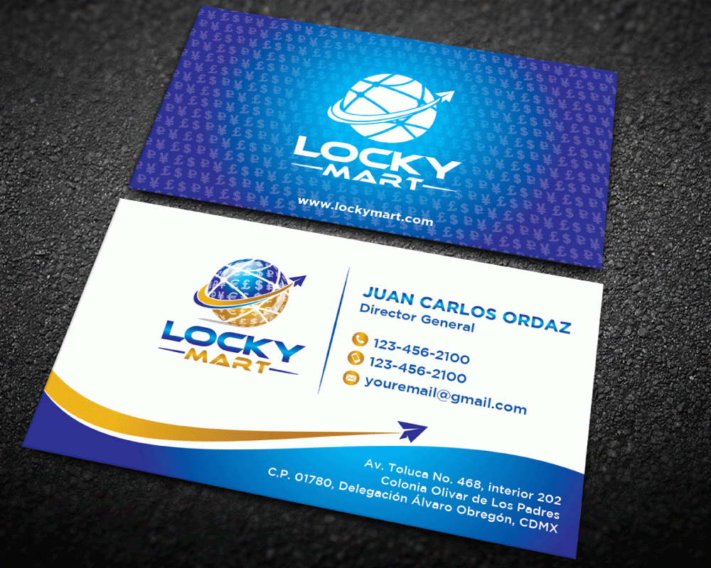 LOCKY MART (SA DE CV) logo design by Boomstudioz