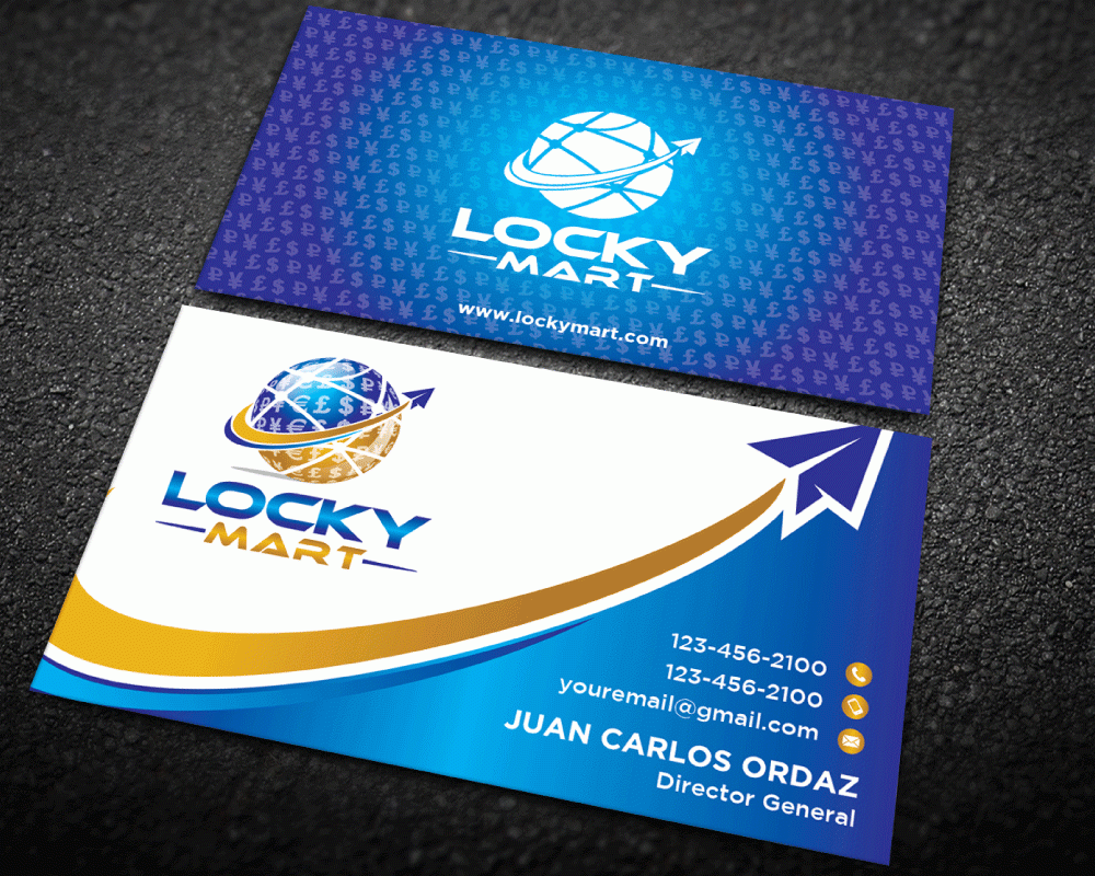 LOCKY MART (SA DE CV) logo design by Boomstudioz