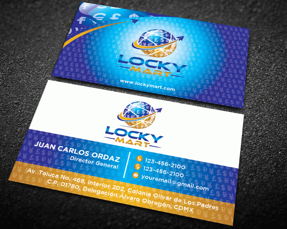 LOCKY MART (SA DE CV) logo design by Boomstudioz