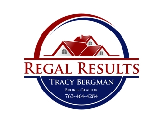REGAL RESULTS logo design by yunda