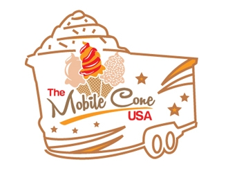 The Mobile Cone logo design by gogo