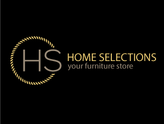 Home Selections logo design by Muhammad_Abbas