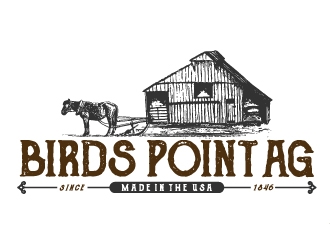 Birds Point Ag logo design by Ultimatum