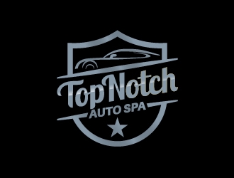 TopNotch Auto Spa logo design by josephope