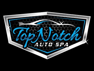 TopNotch Auto Spa logo design by ruki