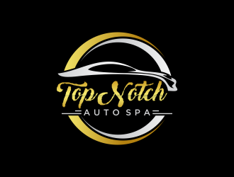 TopNotch Auto Spa logo design by oke2angconcept