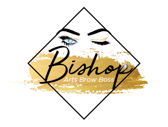 Bishop Arts Brow Boss logo design by AnuragYadav