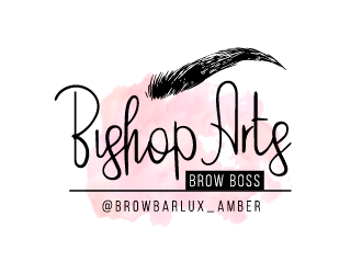 Bishop Arts Brow Boss logo design by Roco_FM