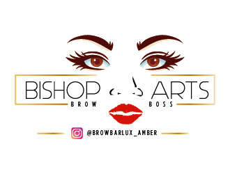 Bishop Arts Brow Boss logo design by czars