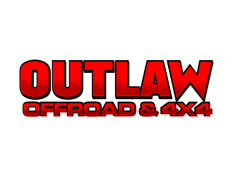 Outlaw 4x4 logo design by stark