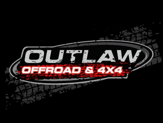 Outlaw 4x4 logo design by aRBy