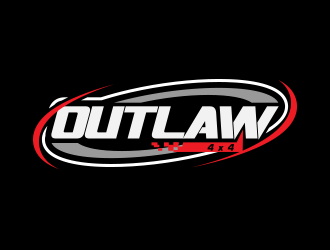 Outlaw 4x4 logo design by Inlogoz