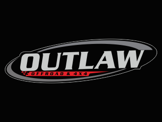 Outlaw 4x4 logo design by Greenlight