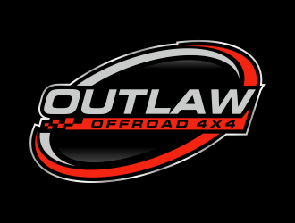 Outlaw 4x4 logo design by IrvanB
