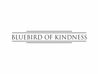 Bluebird of Kindness  logo design by giphone