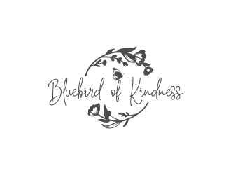 Bluebird of Kindness  logo design by giphone
