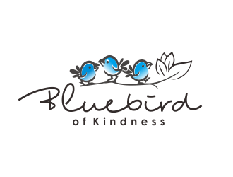 Bluebird of Kindness  logo design by YONK