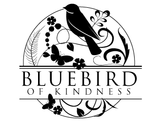 Bluebird of Kindness  logo design by Dakouten