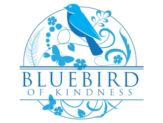 Bluebird of Kindness  logo design by Dakouten