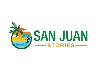 San Juan Stories logo design by Roma
