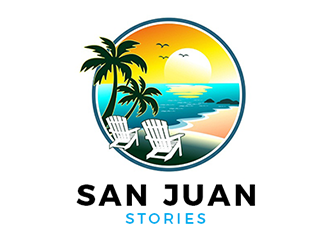 San Juan Stories logo design by Optimus