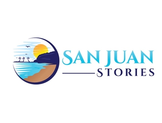 San Juan Stories logo design by gogo