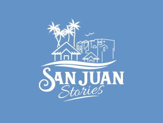 San Juan Stories logo design by Gaze