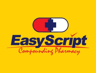 Easy script compounding pharmacy or Queen street Compounding Pharmacy logo design by jaize